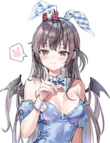 yande.re 1233421 animal_ears bunny_ears bunny_girl momoko_(momopoco) no_bra suou_yuki tokidoki_bosotto_russia-go_de_dereru_tonari_no_alya-san wings