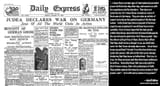 Judea Declares War on Germany