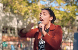 AOC nazi salutes