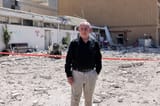 jew israel netanyahu rubble