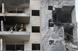 Missile strike in israel