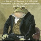 Inform you niggers