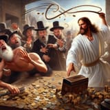 jesus_whipping_the_philistine_jew_sanhedrin_hashemite_moloch_worshippers_selling_tin_and_leather_coins