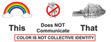color is not collective identity 