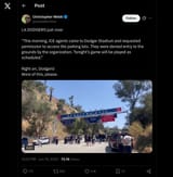 a dodgers hate america