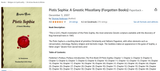 Screenshot 2025-03-12 at 23-07-00 Pistis Sophia A Gnostic Miscellany (Forgotten Books) Parkinson Thomas 9781605062075 Amazon.com Books