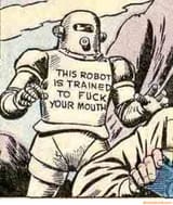 Robot Trained Fuck Mouth