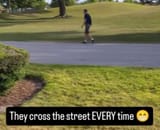 white racist wont walk on sidewalk with black