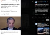 Iran held direct talks with the U.S. amid rising tensions with Israel, – Reuters. Iranian FM Araghchi 19-06-2025 Iranian ballistic missile launcher destroyed