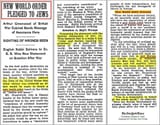 The Globalist New World Order is THE Jews