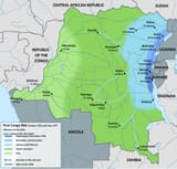 first congo war map