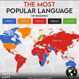 map most popular language to learn on duolinguo immigrants in sweden