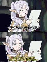 demon lives matter frieren