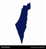 flat-simple-israel-map-vector-48245595