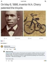 black inventor stole the bike
