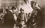 German chancellor Adolf Hitler greets President Paul von Hindenburg during opening ceremonies for the new Reichstag in Potsdam. 1933 03 21