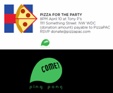 Hillary comet pizza