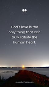 God&#039;s love, quote