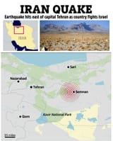 Mag 5.1 earthquake strikes Iran near capital Tehran… as Israel blitzes country to destroy nuke program – The US Sun The US Sun