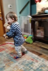 Babyrunningreallyfast