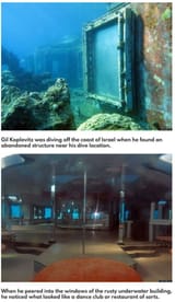 Abandonded structure in Israel