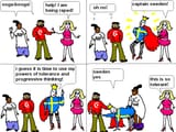 Cartoon, Captain Sweden