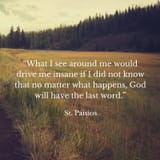 God will have the last word