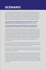 national blueprint for biodefense scenario