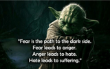 fear leads to suffering