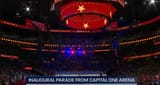 Trump&#039;s inaugural parade from Capital One Arena