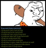 even grug is done