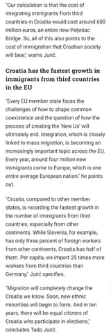 Croatia immigration 