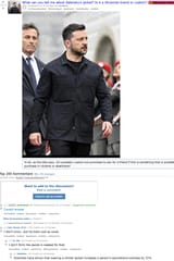 what can you tell me about Zelensky’s jacket