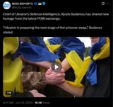 Chief of Ukraine’s Defense Intelligence, Kyrylo Budanov, has shared new footage from the latest POW exchange. 20-06-2025 HD
