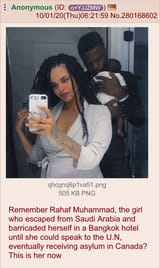 UNHCR saudi arabian Remember Rahaf Muhammad, the girl who escaped from (2)