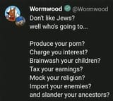 Dont like Jews Who is going to porn interest brainwash tax import enemies