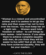 cato women equality