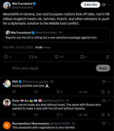 Meanwhile in Geneva, Iran and European nations kick off talks. Iran’s FM Abbas Araghchi meets UK, German, French, and other ministers 20-06-2025
