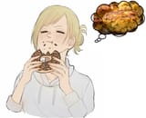 annie thinking of crabcakes