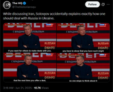 While discussing Iran, Solovyov accidentally explains exactly how one should deal with Russia in Ukraine. 21-06-2025 Thehistoriansqu