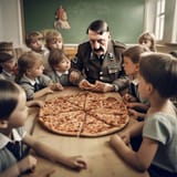 Hitler pizza part