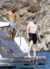 Ari Emanuel Elon Musk aboard Zeus (2)