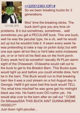 buck peculiar