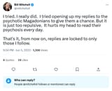 Bill Mitchell very low T