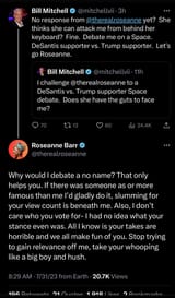 Roseanne nukes Bill Mitchell
