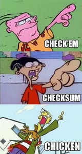 checked, checkedd, and cheddy