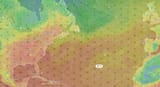 dew point map US and UK