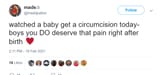 circumcision boys deserve pain