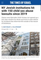 jews raping children in child porn sex scandals