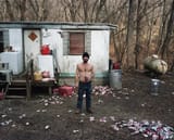 trailer man redneck yard